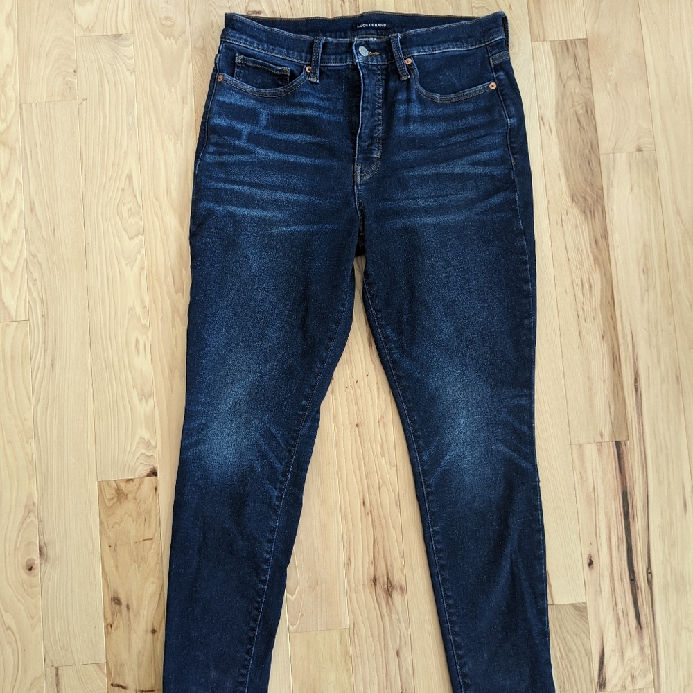 Lucky Brand Bridgette High Rise Skinny Jean (12/31")